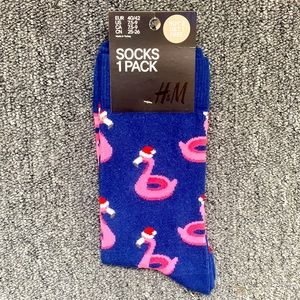 H&M | Underwear & Socks | 38 Pink Flamingos With Santa Hats Christmas